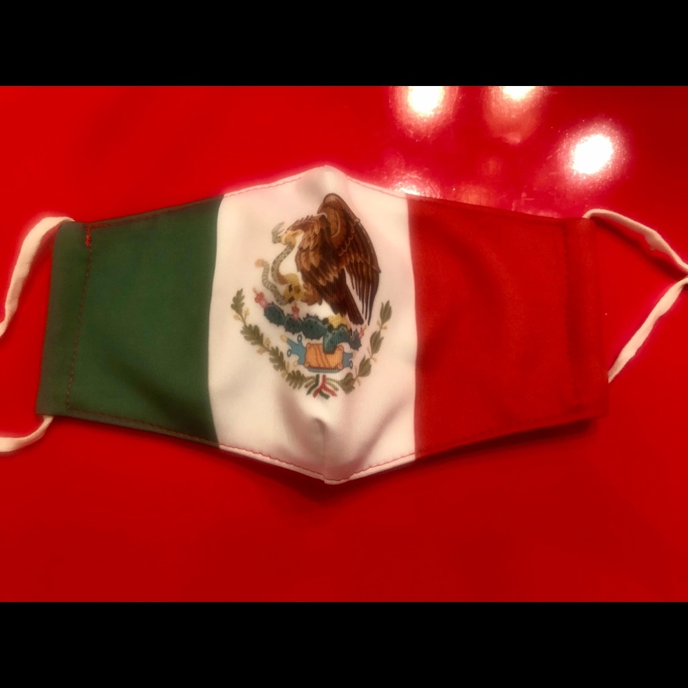 Mexico flag face mask